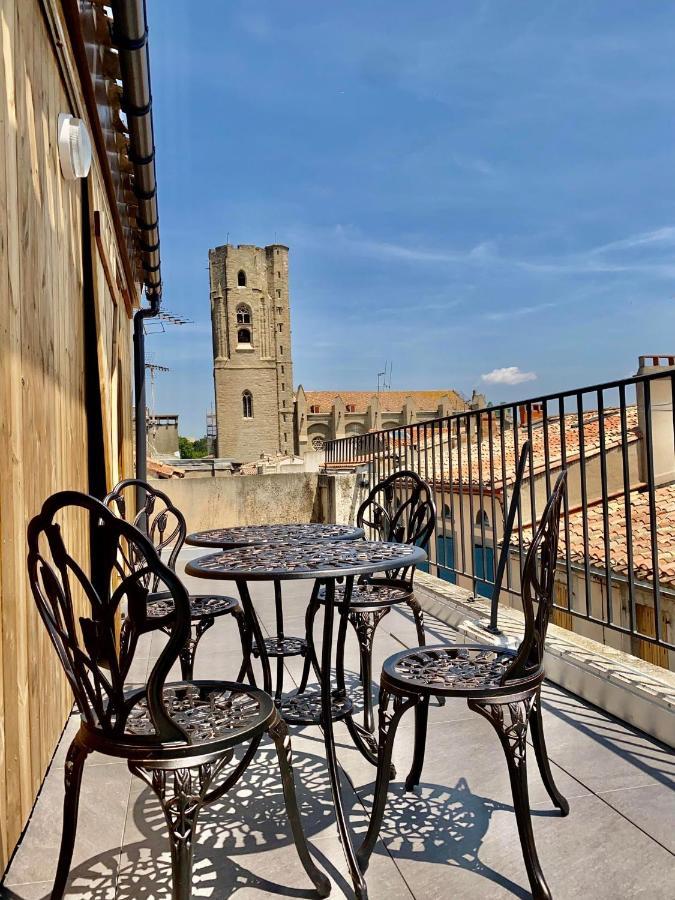 Rooftop Standing Place Carnot Carcasona Exterior foto
